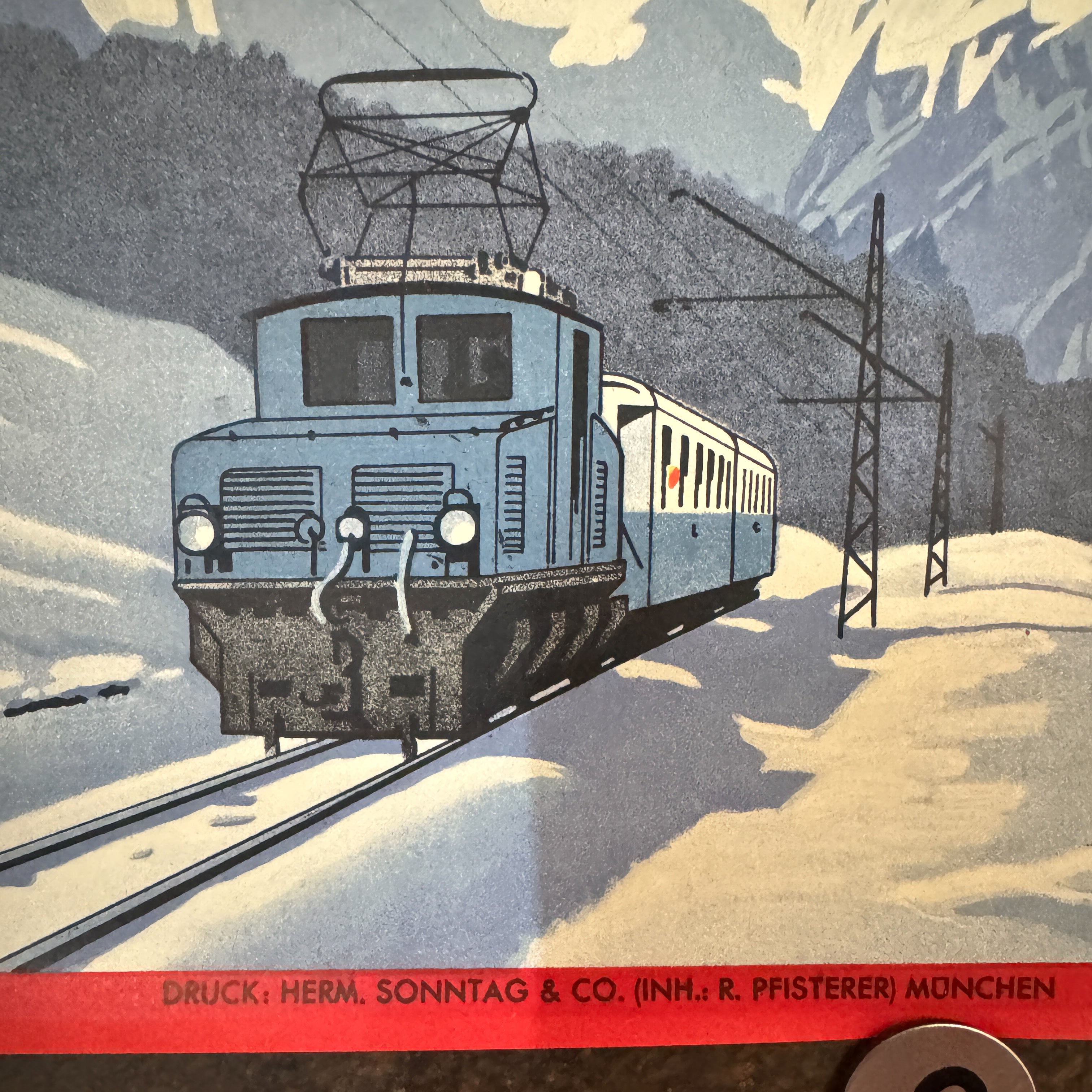 Winter Fahrplan 1937/1938 - Bayerische Zugspitzbahn
