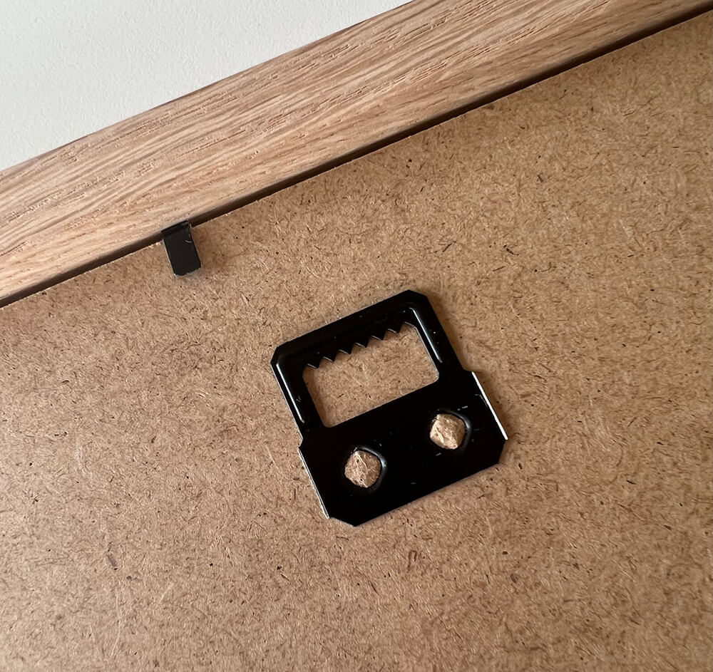 Massiv egetræsramme - Bred (20 mm) - 50x50 cm