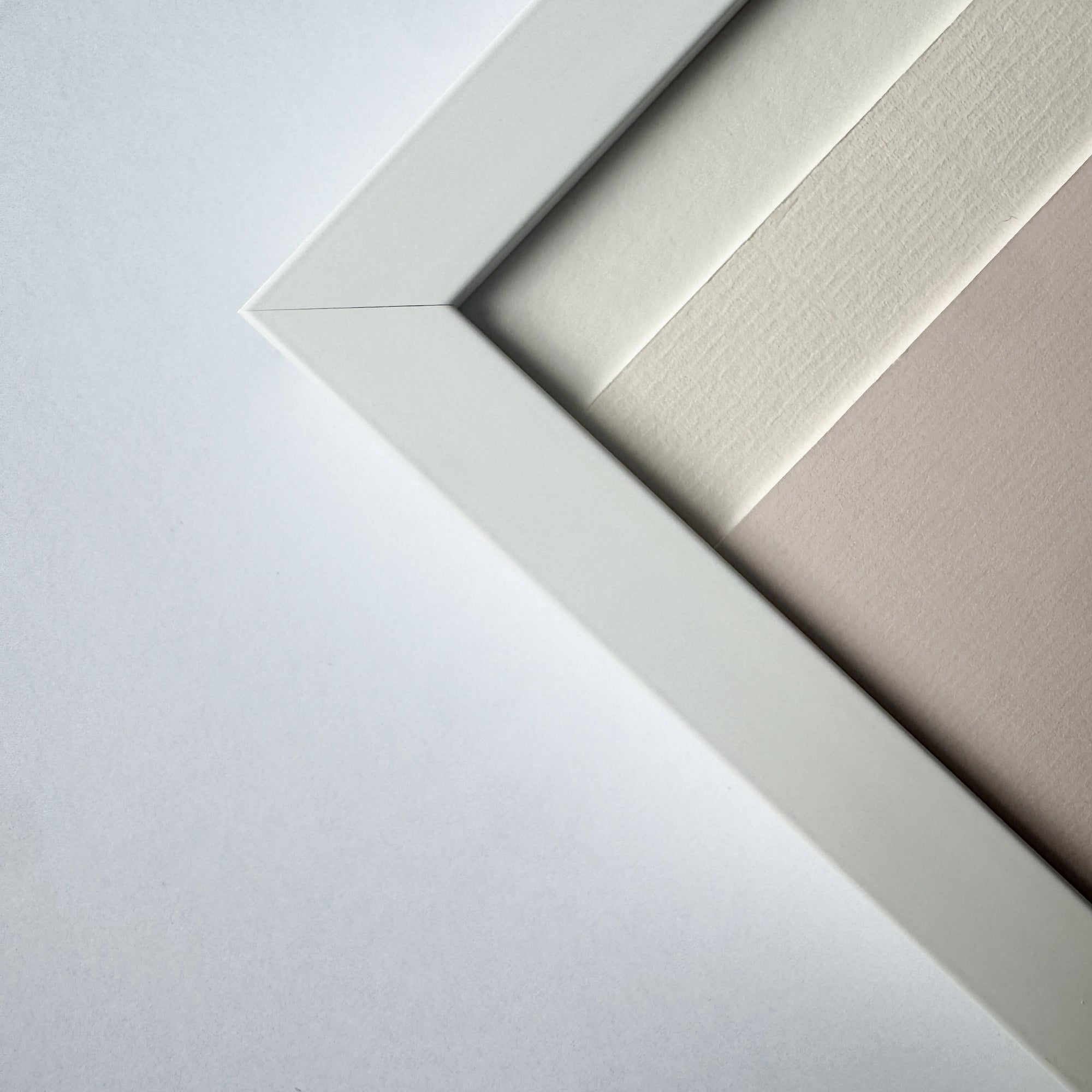 Hvid træramme - Bred (20 mm) - A3 (30x42 cm)