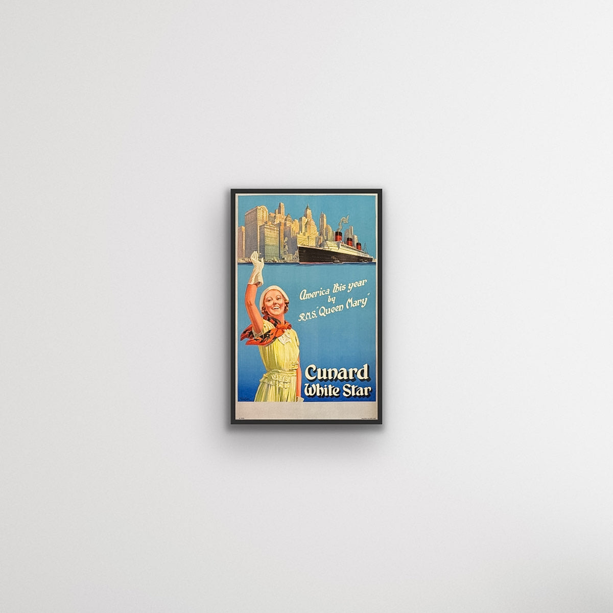 America this year by RMS Queen Mary