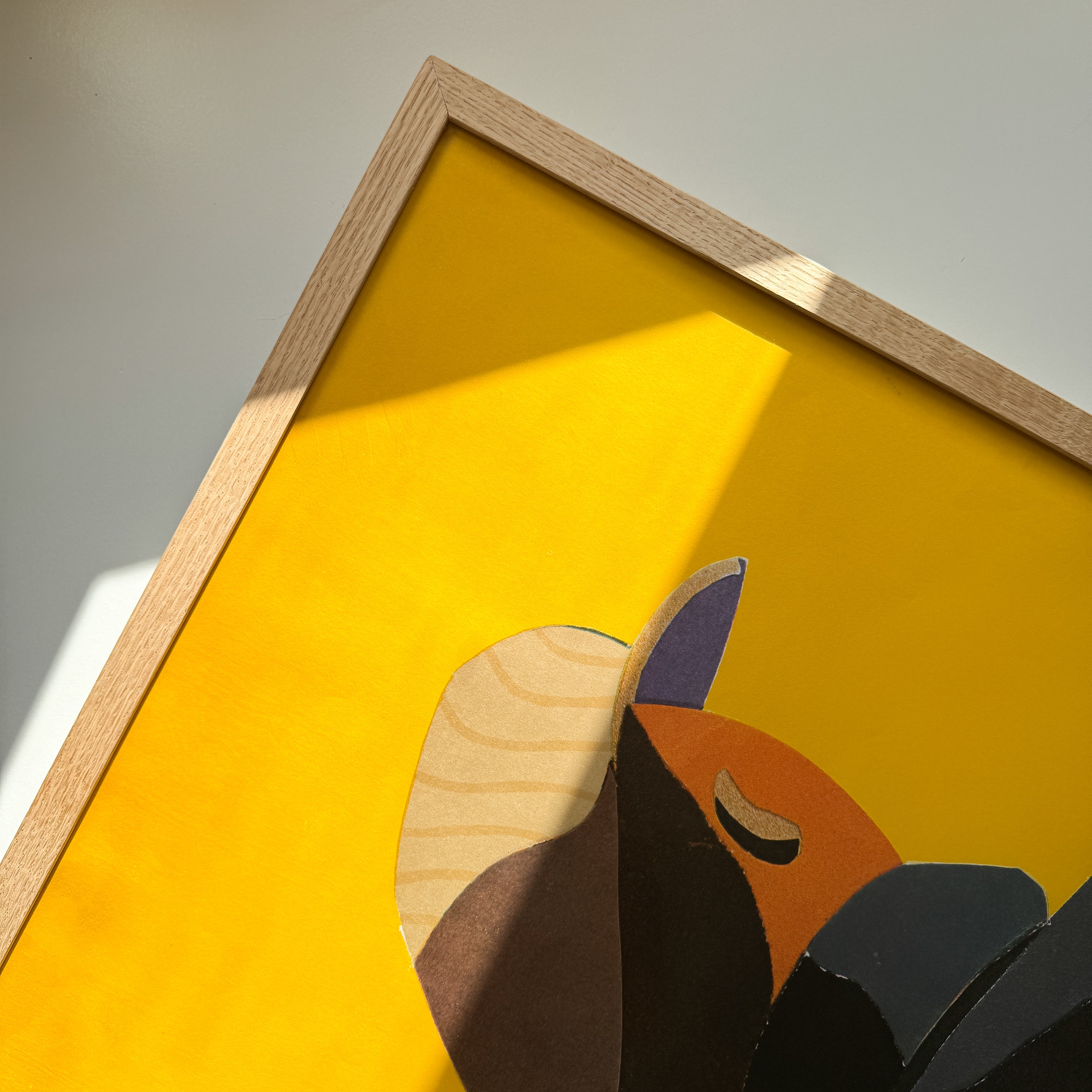 Massiv egetræsramme - Bred (20 mm) - 60x80 cm