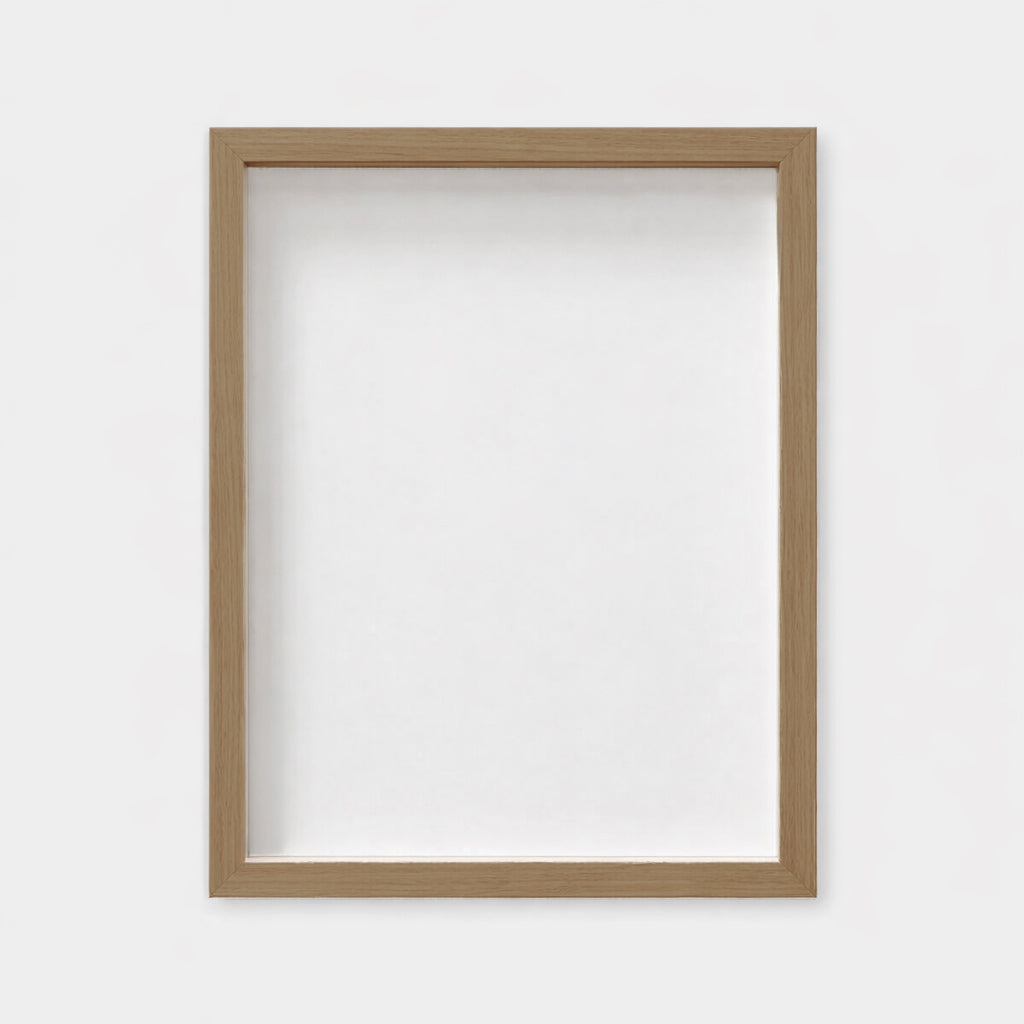 Mørk eg boxramme - Bred (20 mm)