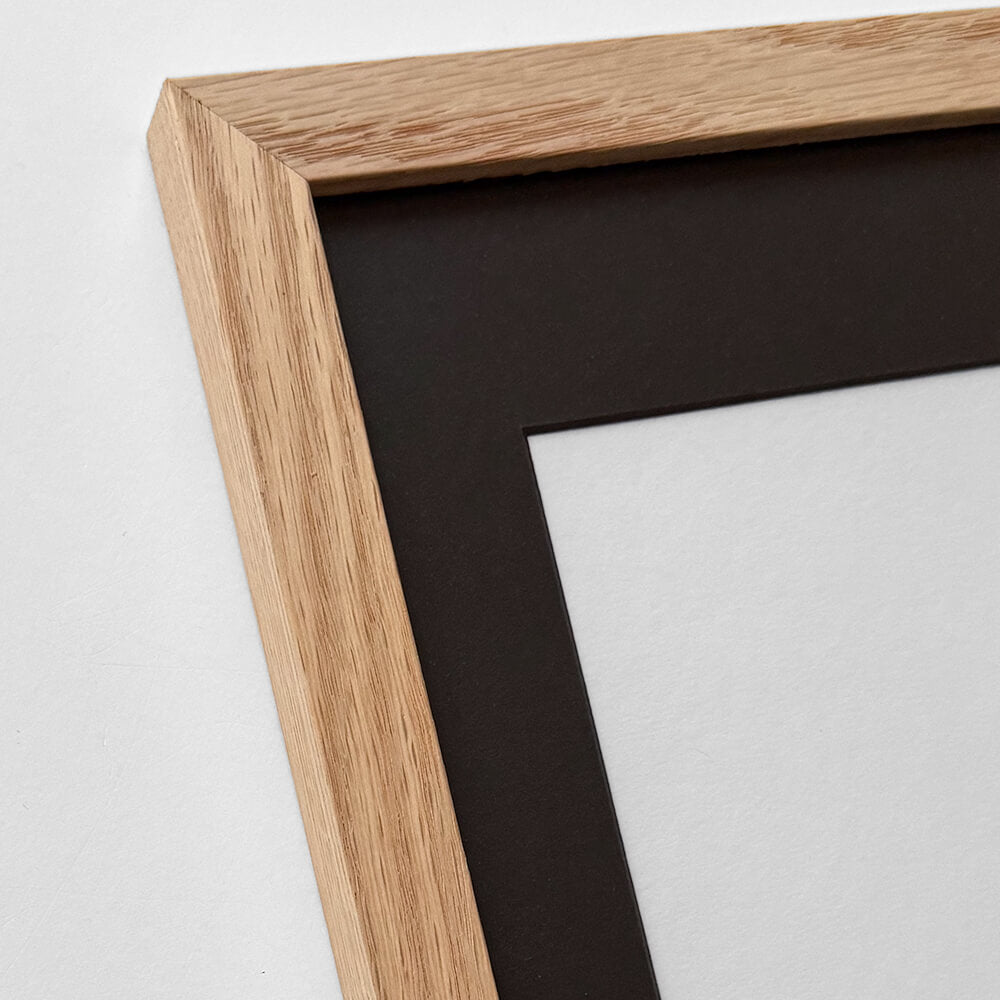 Massiv egetræsramme – Bred (20 mm) – 50x60 cm
