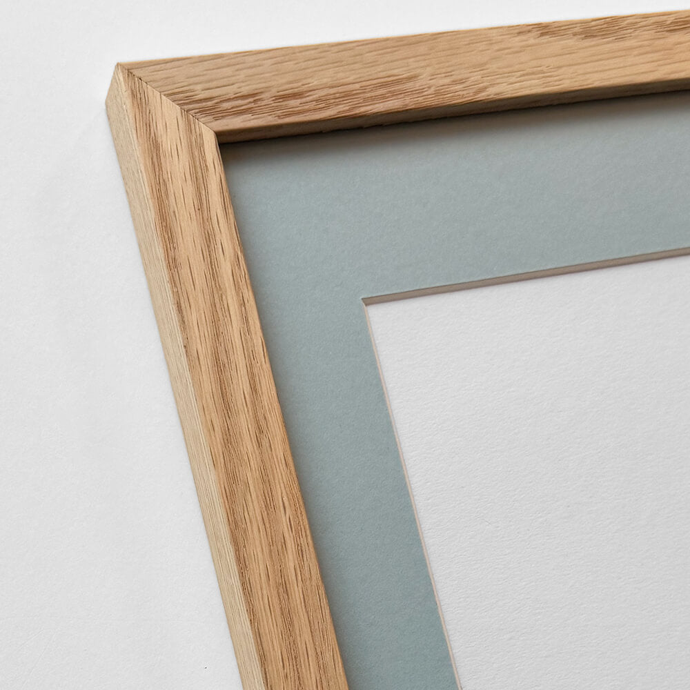 Massiv egetræsramme – Bred (20 mm) – 50x60 cm