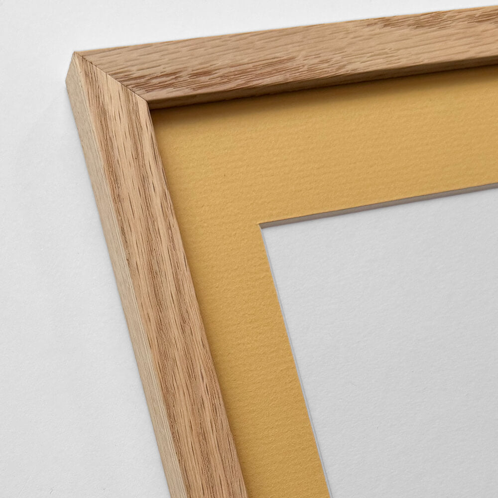 Massiv egetræsramme – Bred (20 mm) – 60x80 cm