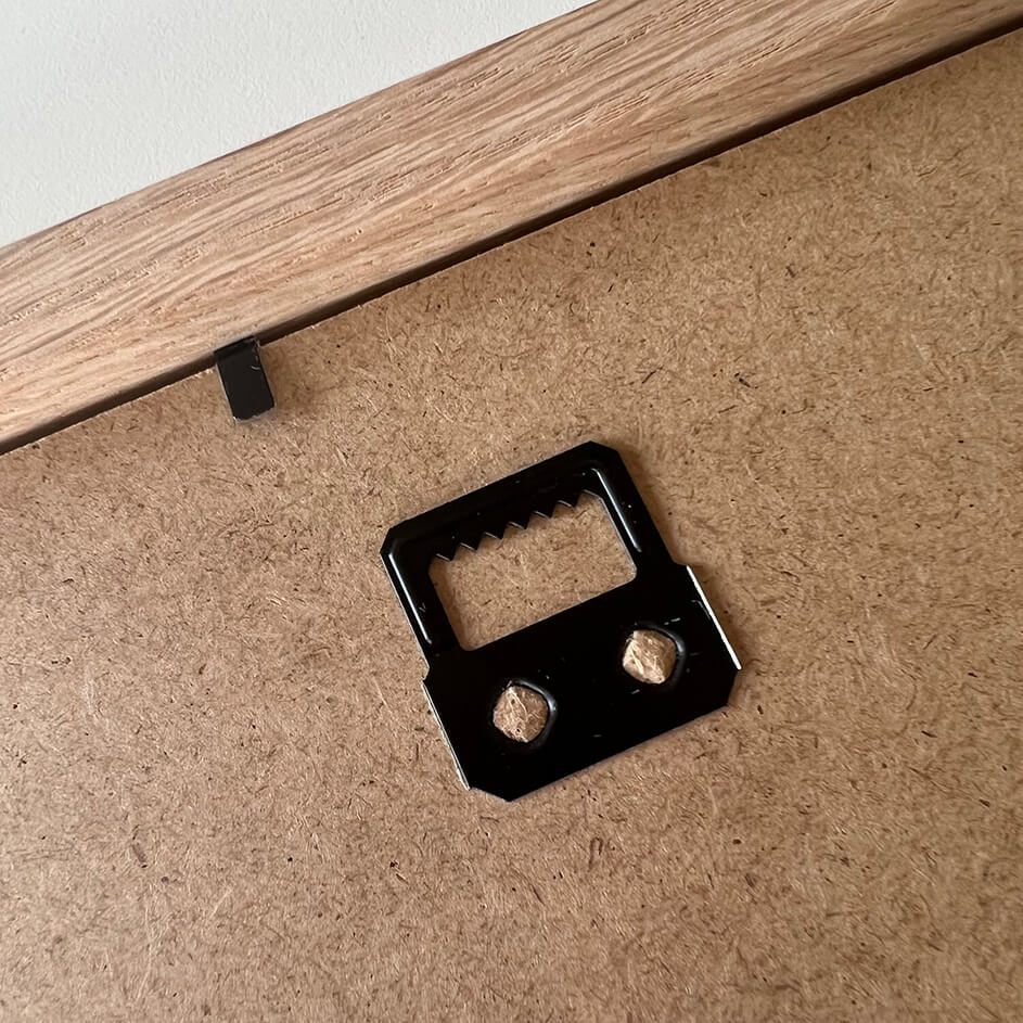 Massiv egetræsramme – Bred (20 mm) – A4 (21x29,7 cm)