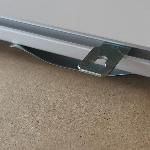 Mat sølv premium aluramme - Smal (6 mm) - A0 (84,1x118,9 cm)-PlakatKunst