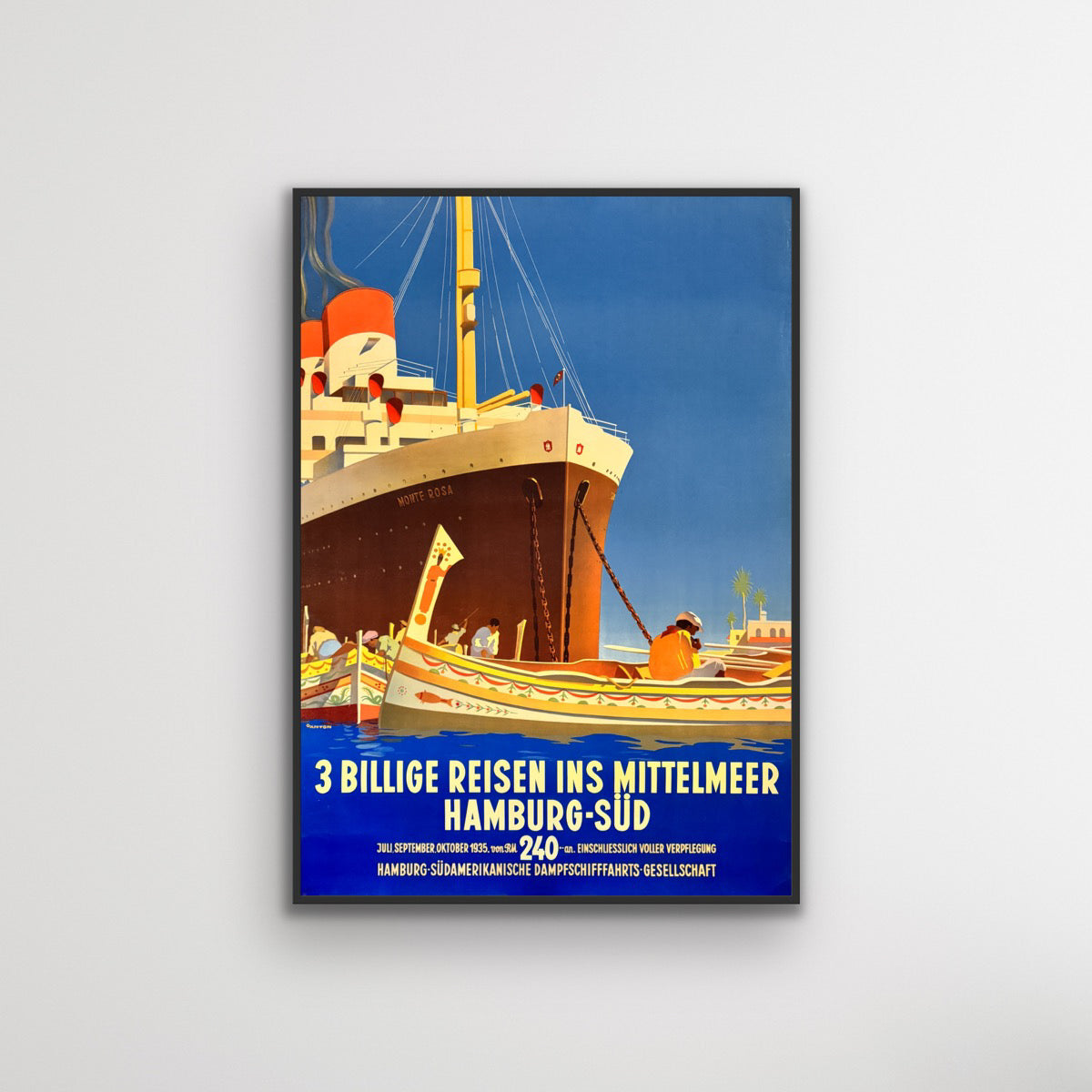 Monte Rosa - Reisen ins Mittelmeer