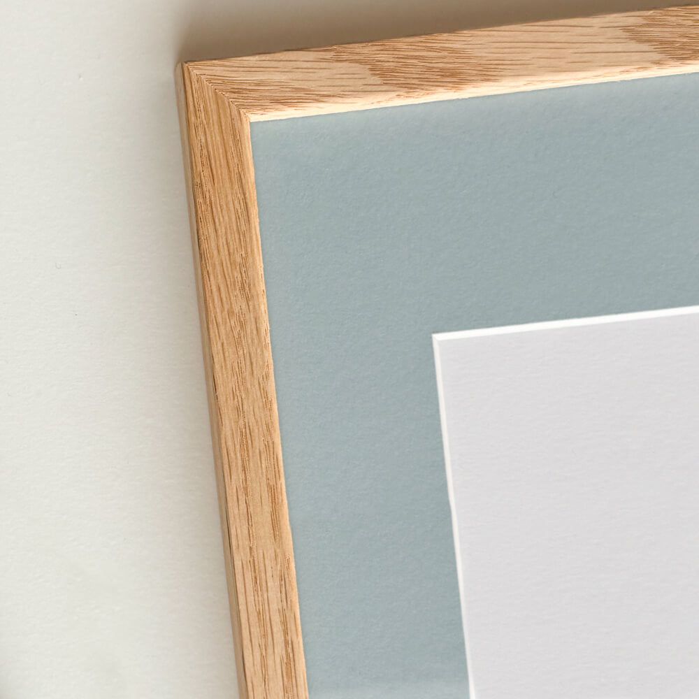 Massiv egetræsramme – Smal (12 mm) – 13x18 cm