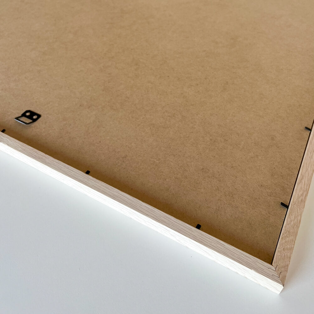 Massiv egetræsramme – Bred (20 mm) – 50x60 cm
