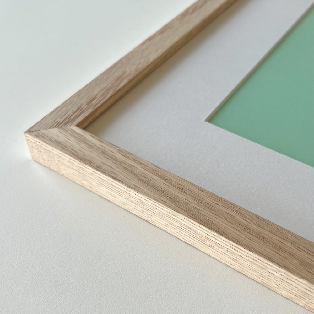 Massiv egetræsramme - Bred (20 mm) - 40x60 cm