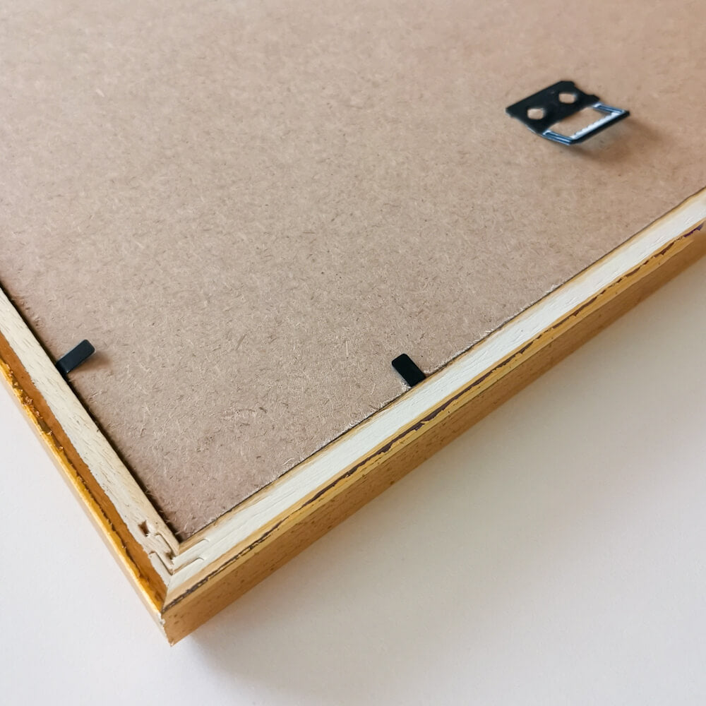 Vintage guldramme - Smal (16 mm) - 28x35 cm