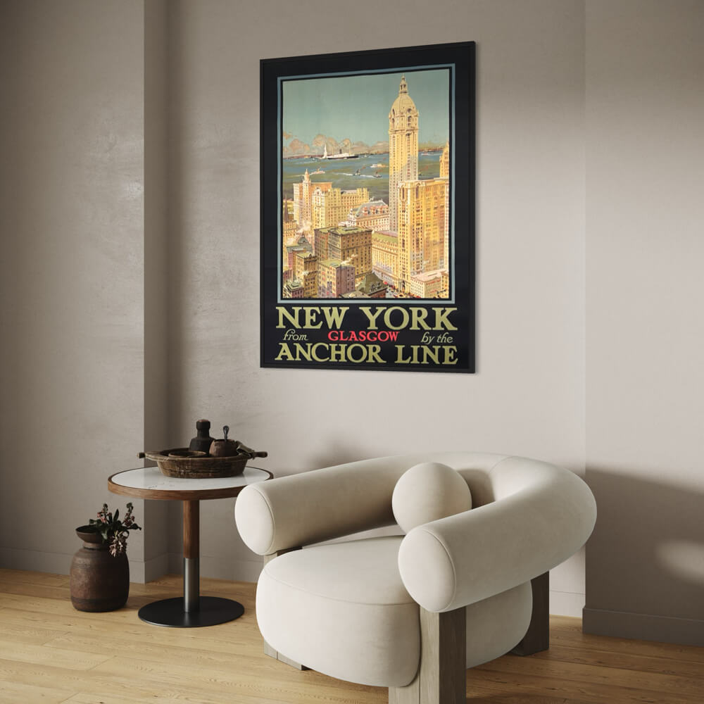 New York fra Glasgow