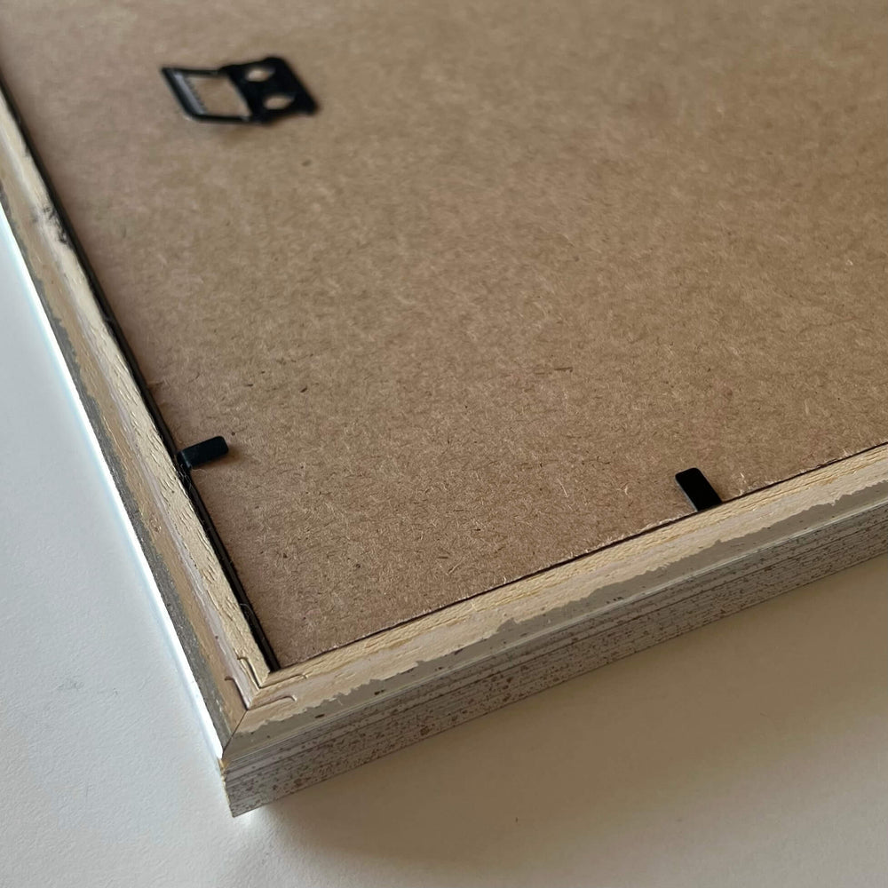 Vintage sølvramme - Smal (16 mm) - A2 (42x59,4 cm)