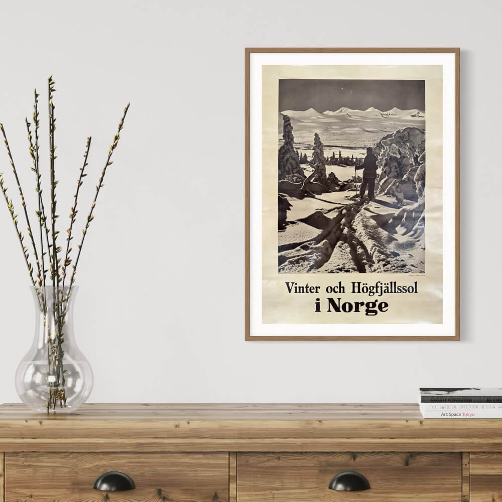 Vinter og højfjeldssol i Norge