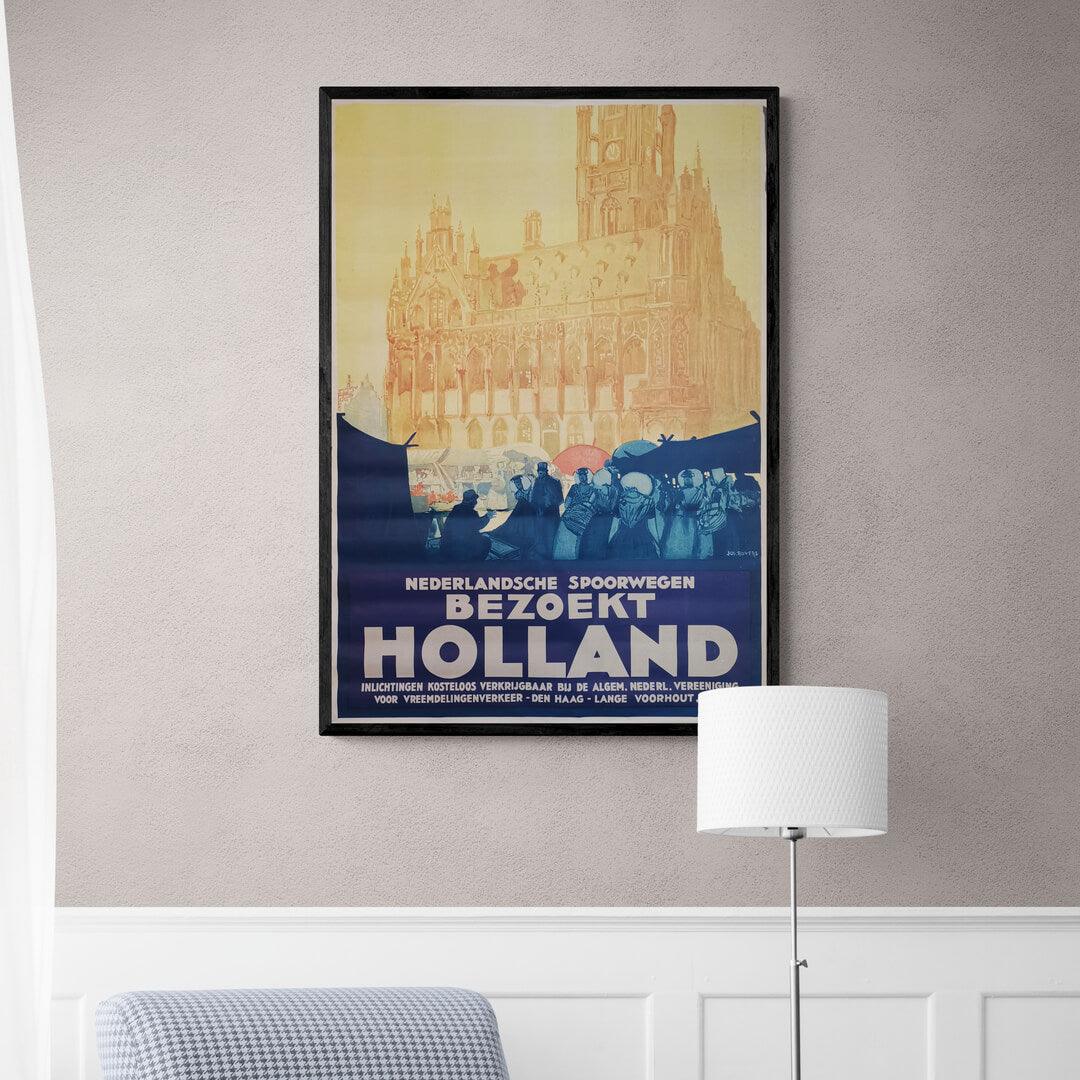 bezoekt-holland-plakat