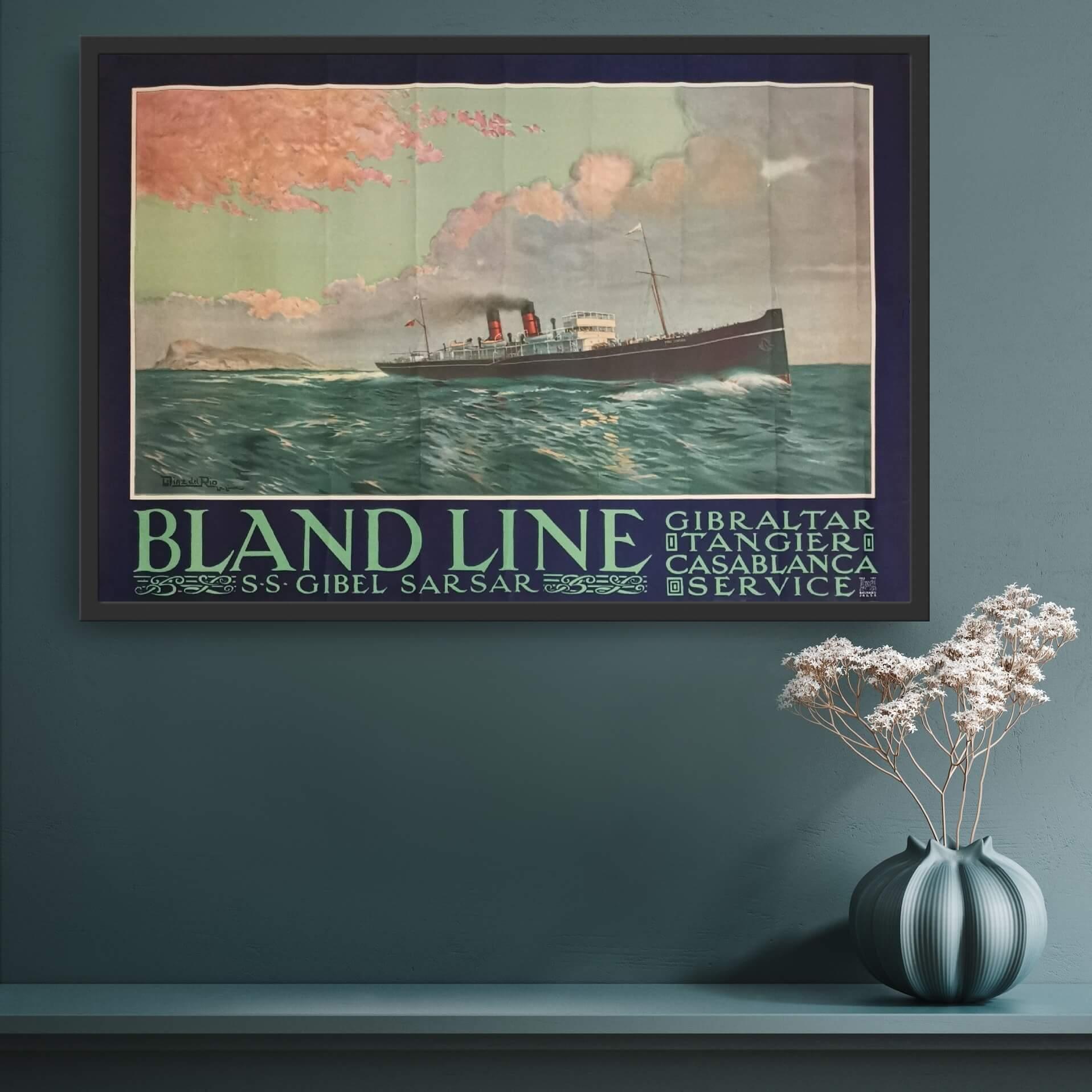 bland-line-gibraltar-plakat