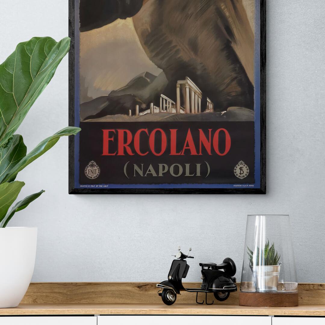 ercolano-napoli-plakat