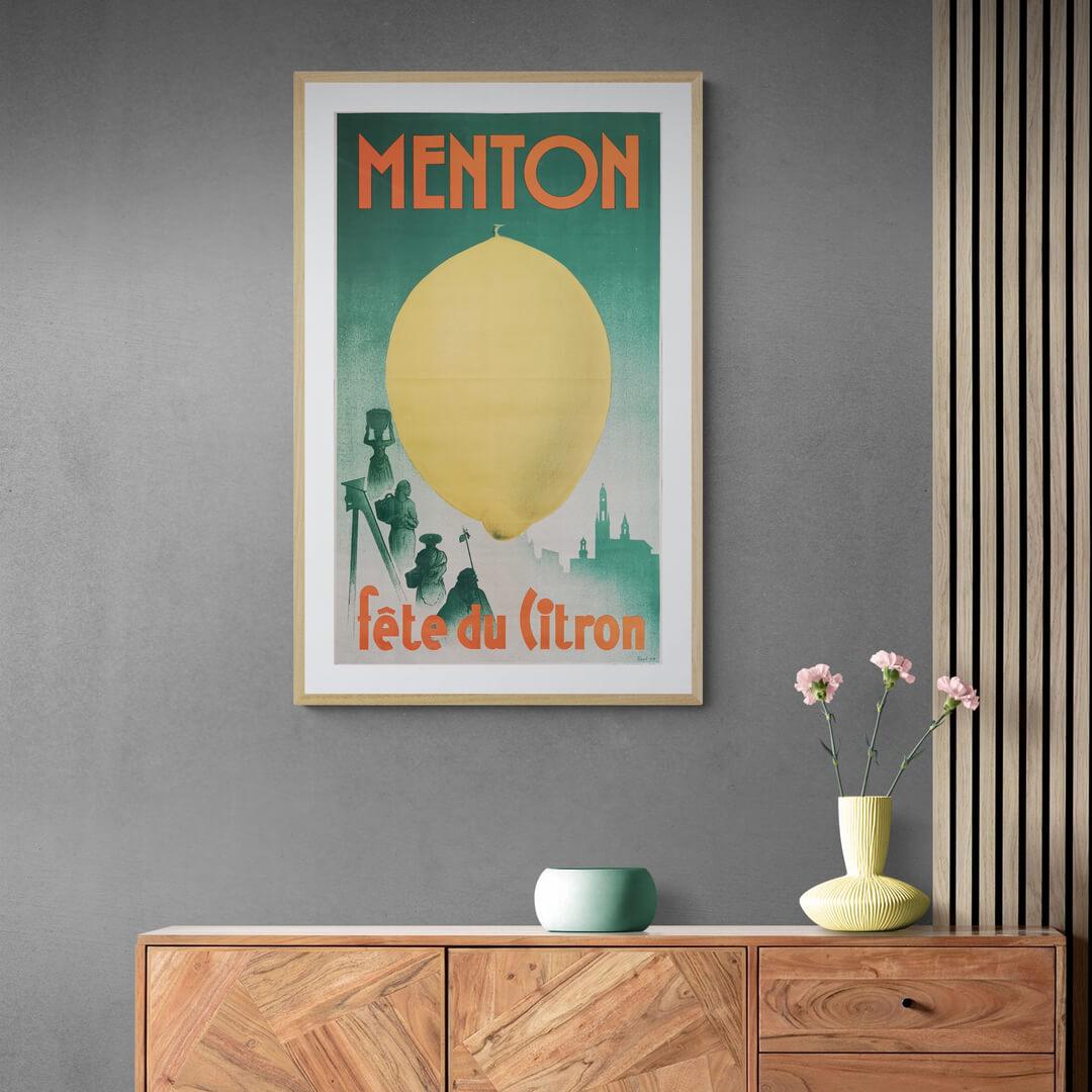 menton-fete-du-citron-plakat