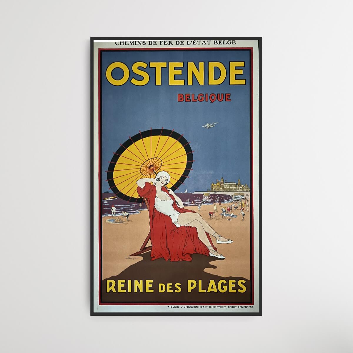 Ostende, Belgien - Reine des Plages