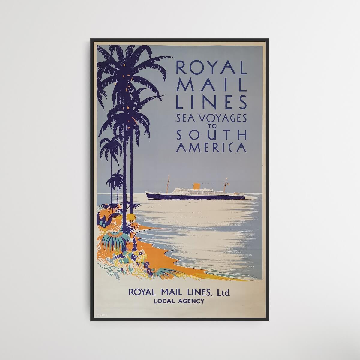 Royal Mail Lines - Sea Voyages to South America