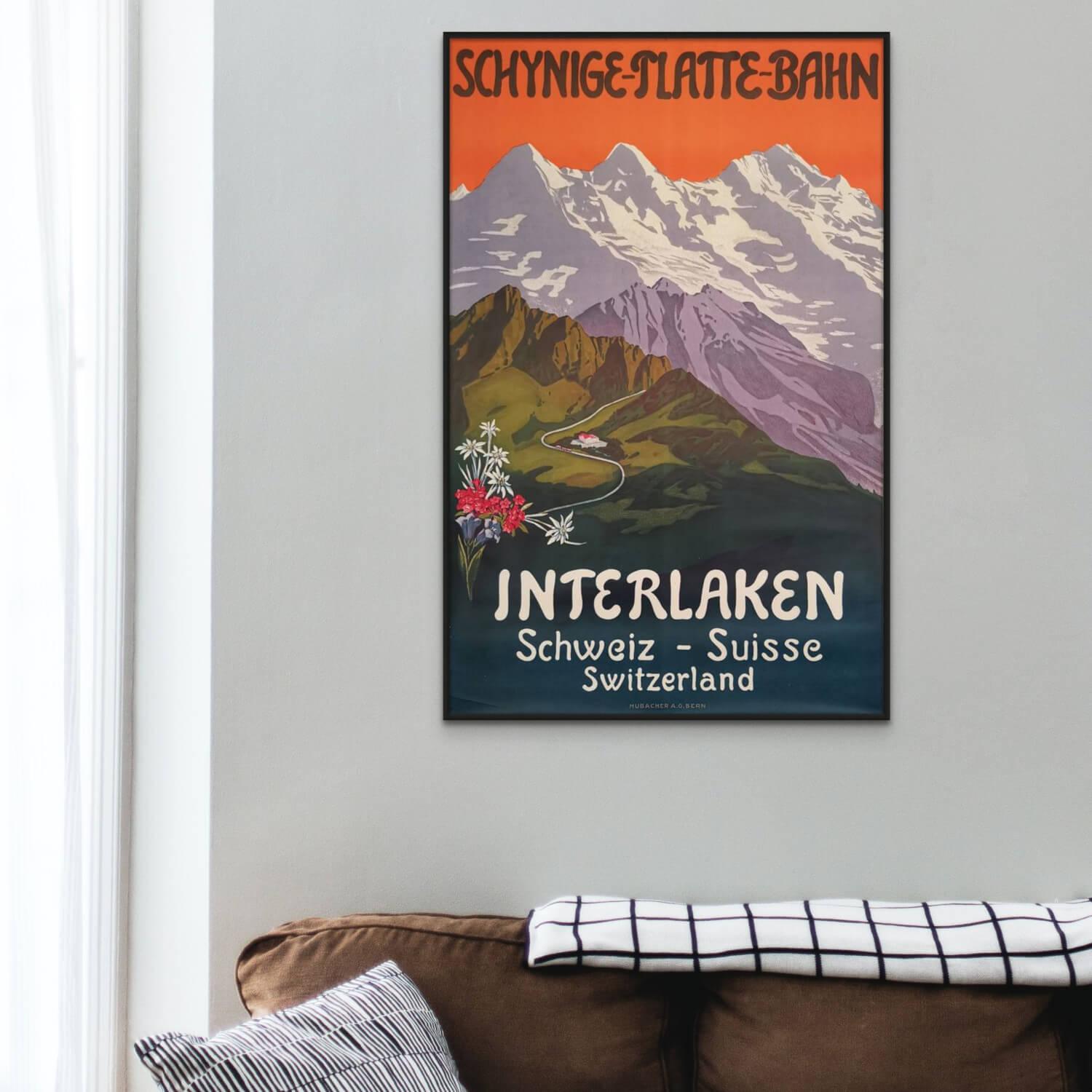 schynige-platte-bahn-plakat