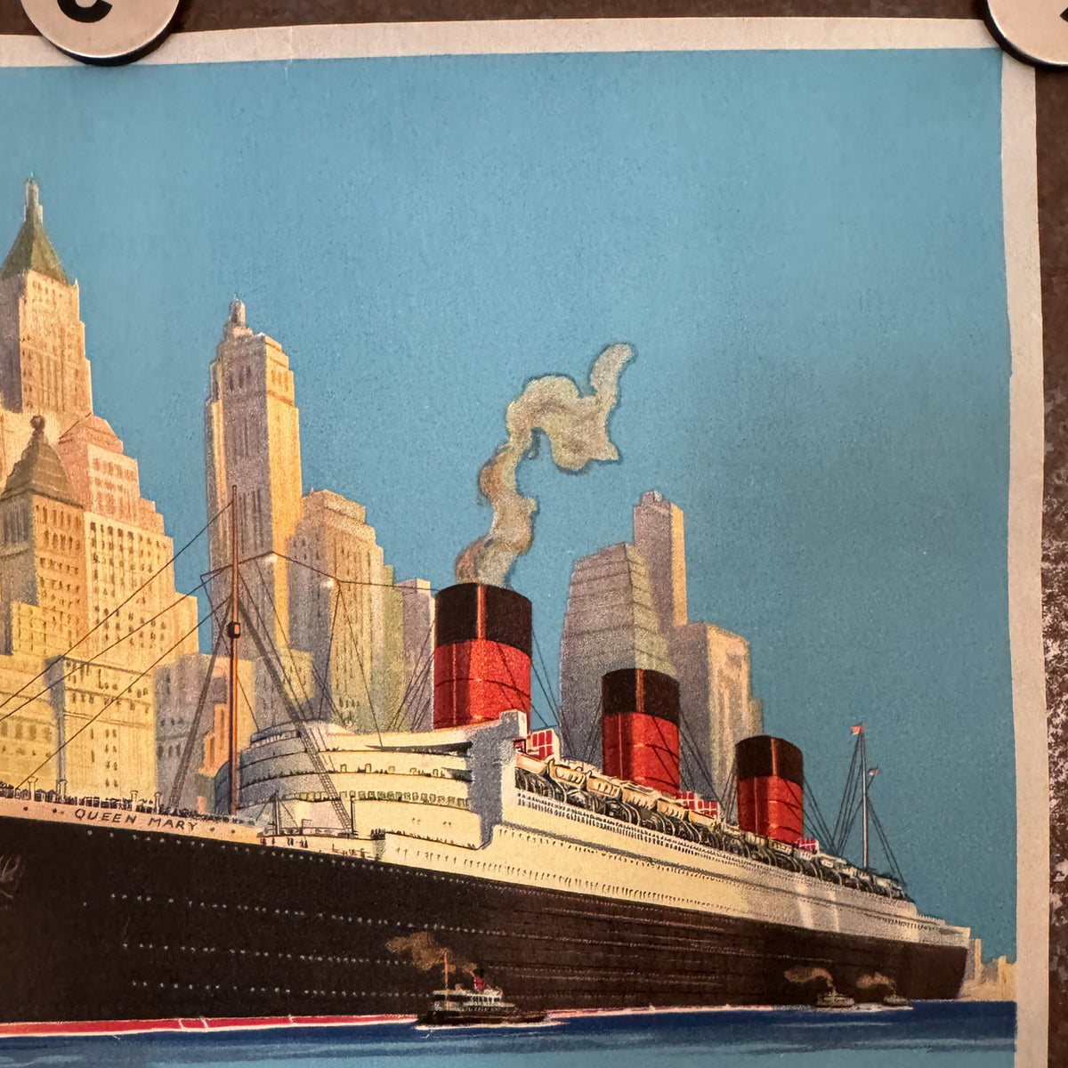 America this year by RMS Queen Mary