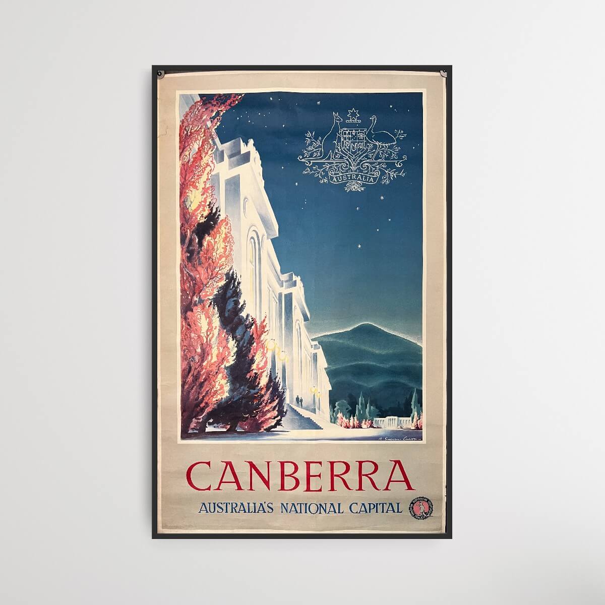 Canberra - Australiens nationale hovedstad