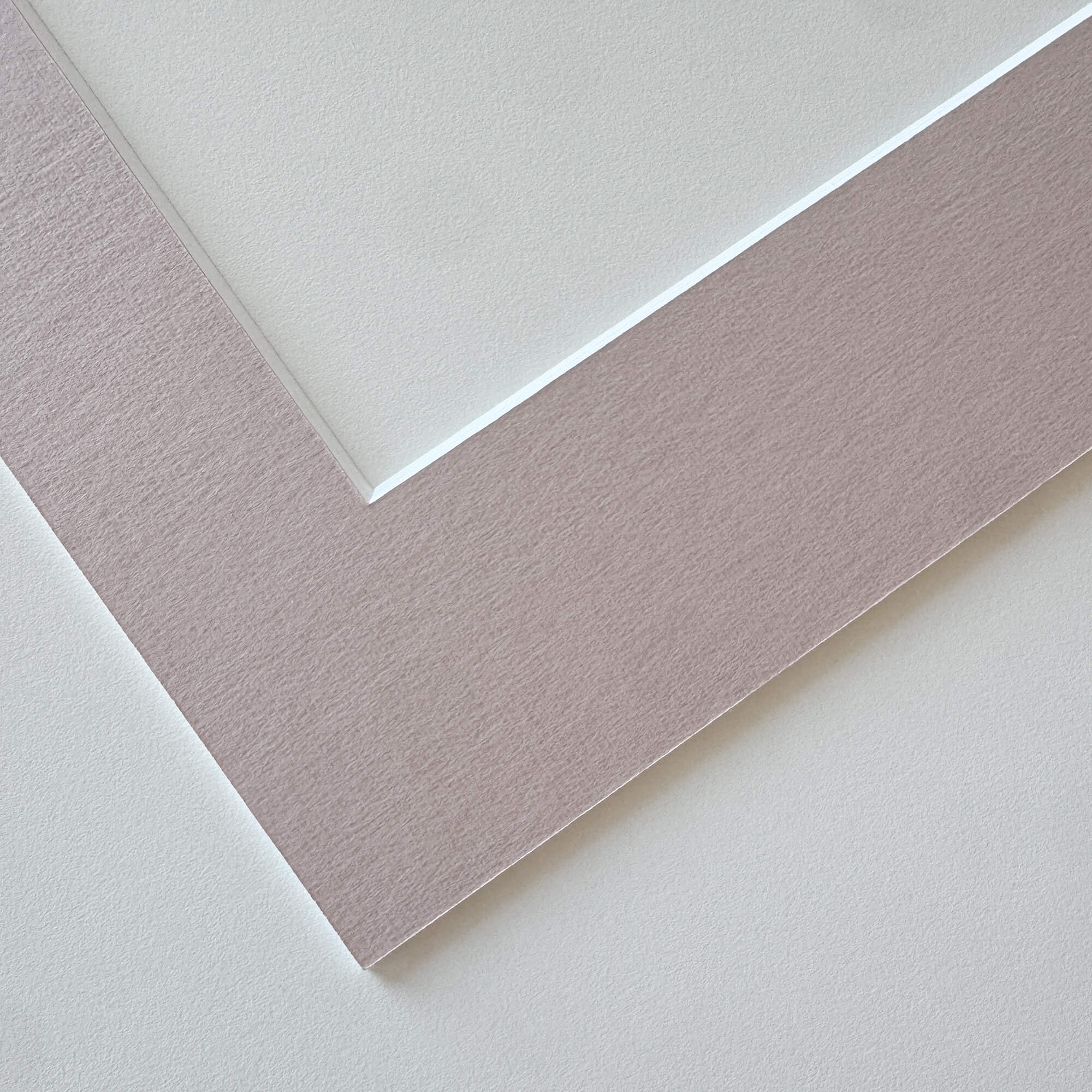 Gammelrosa passepartout