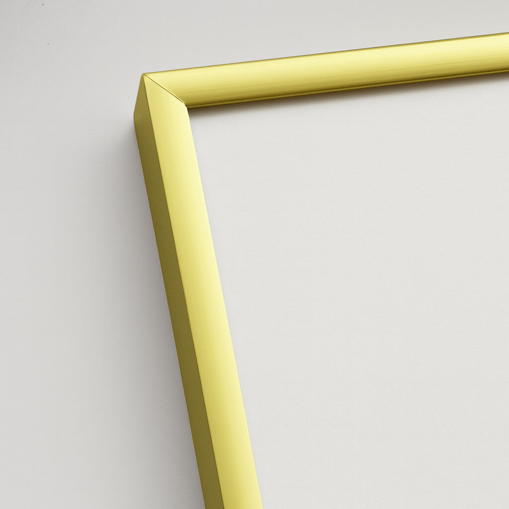 Guld aluramme - Smal (9 mm)