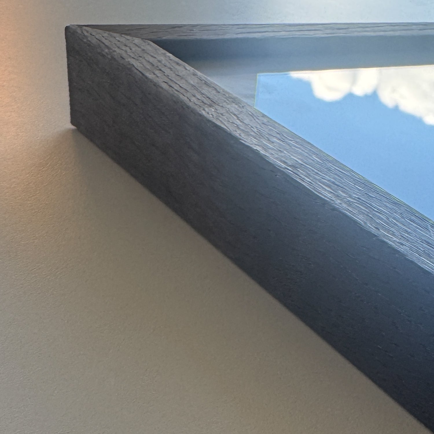 Mørk røget eg træramme - Bred (20x30 mm)