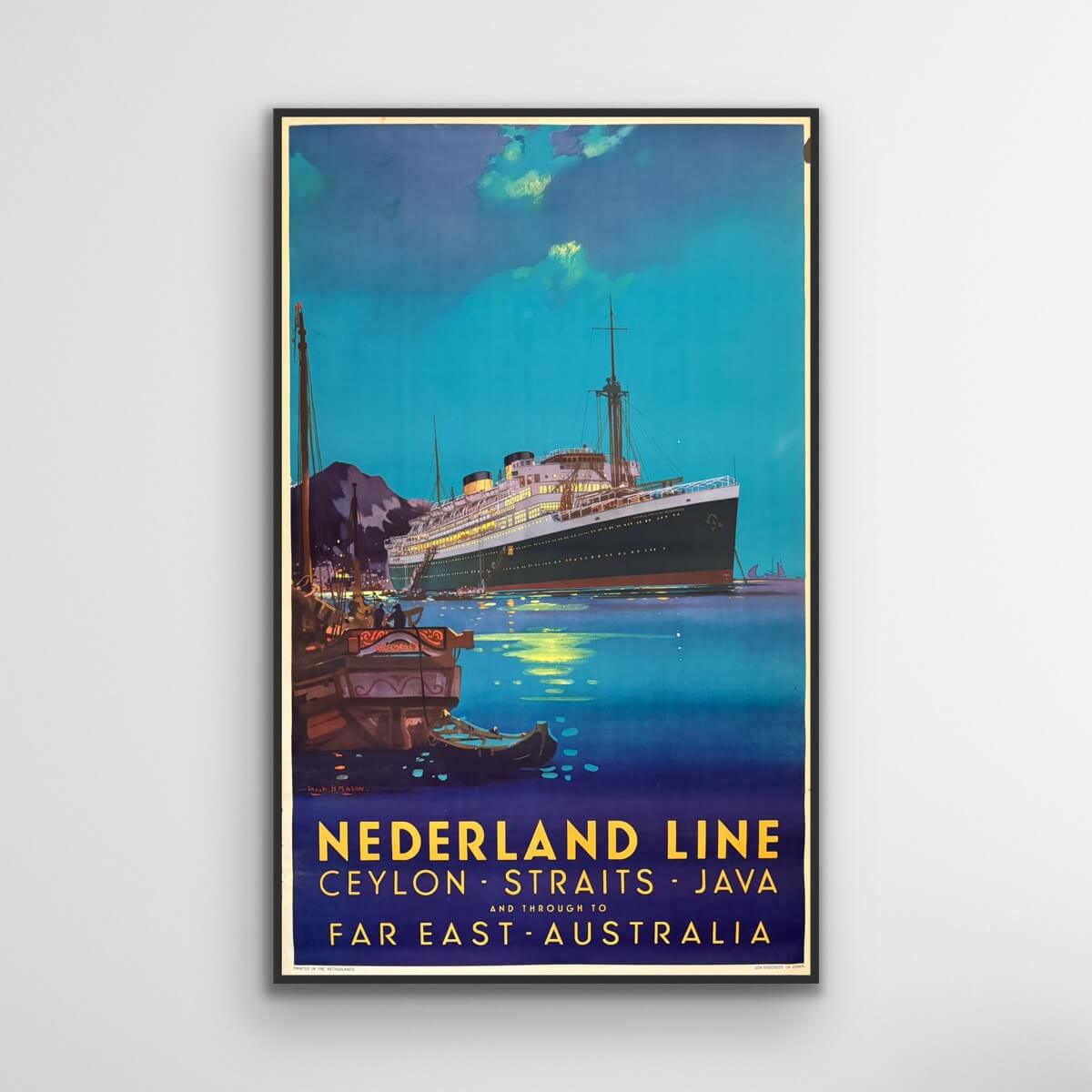 Ceylon, Straits, Java - Nederland Line