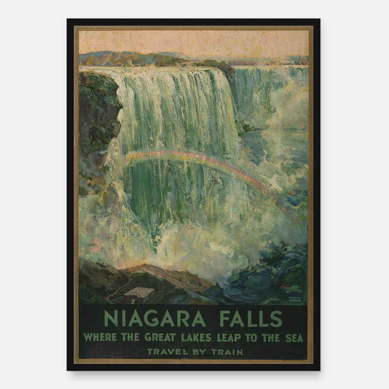 Niagara Falls, where the Great Lakes leap to the sea
