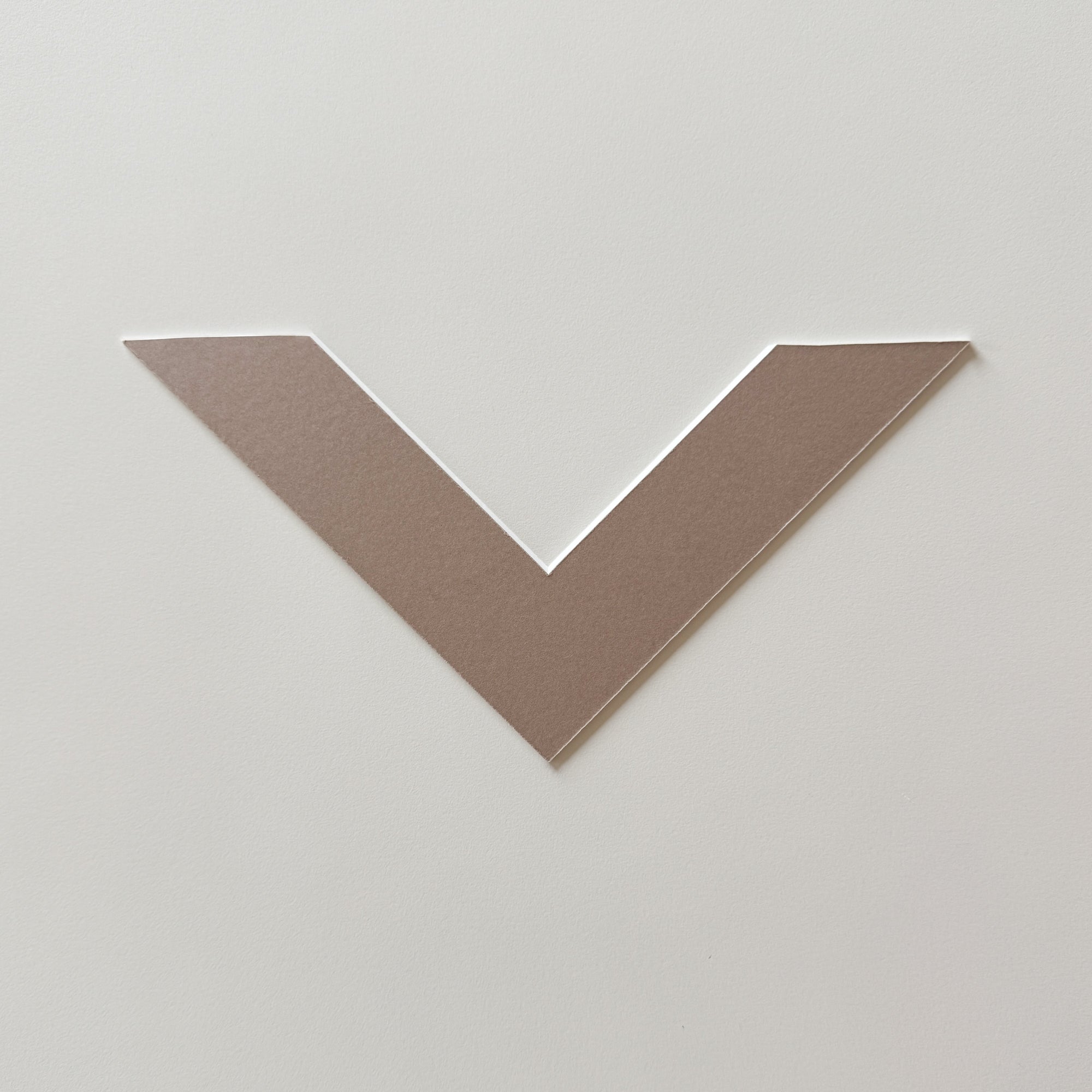 Prøve: Beige passepartout