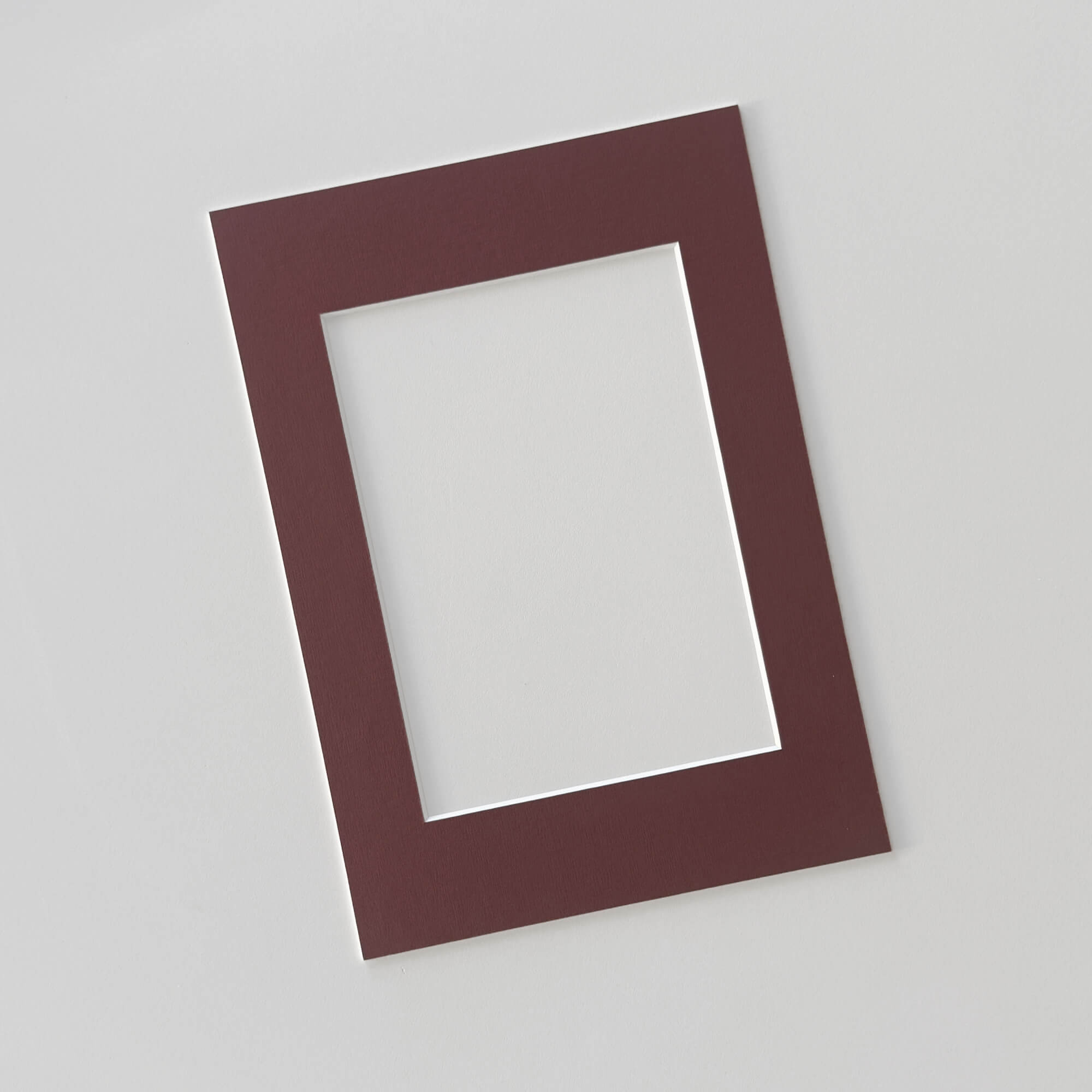 Rødbrun passepartout