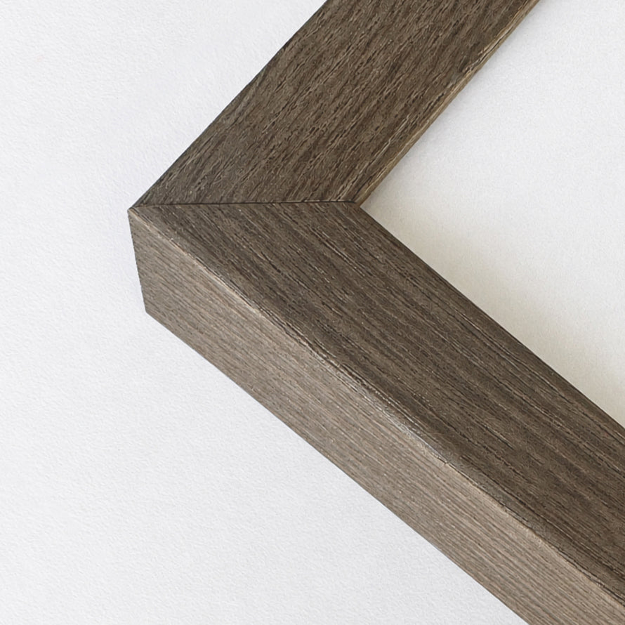 Røget eg træramme - Bred (20x30 mm) - Specialmål