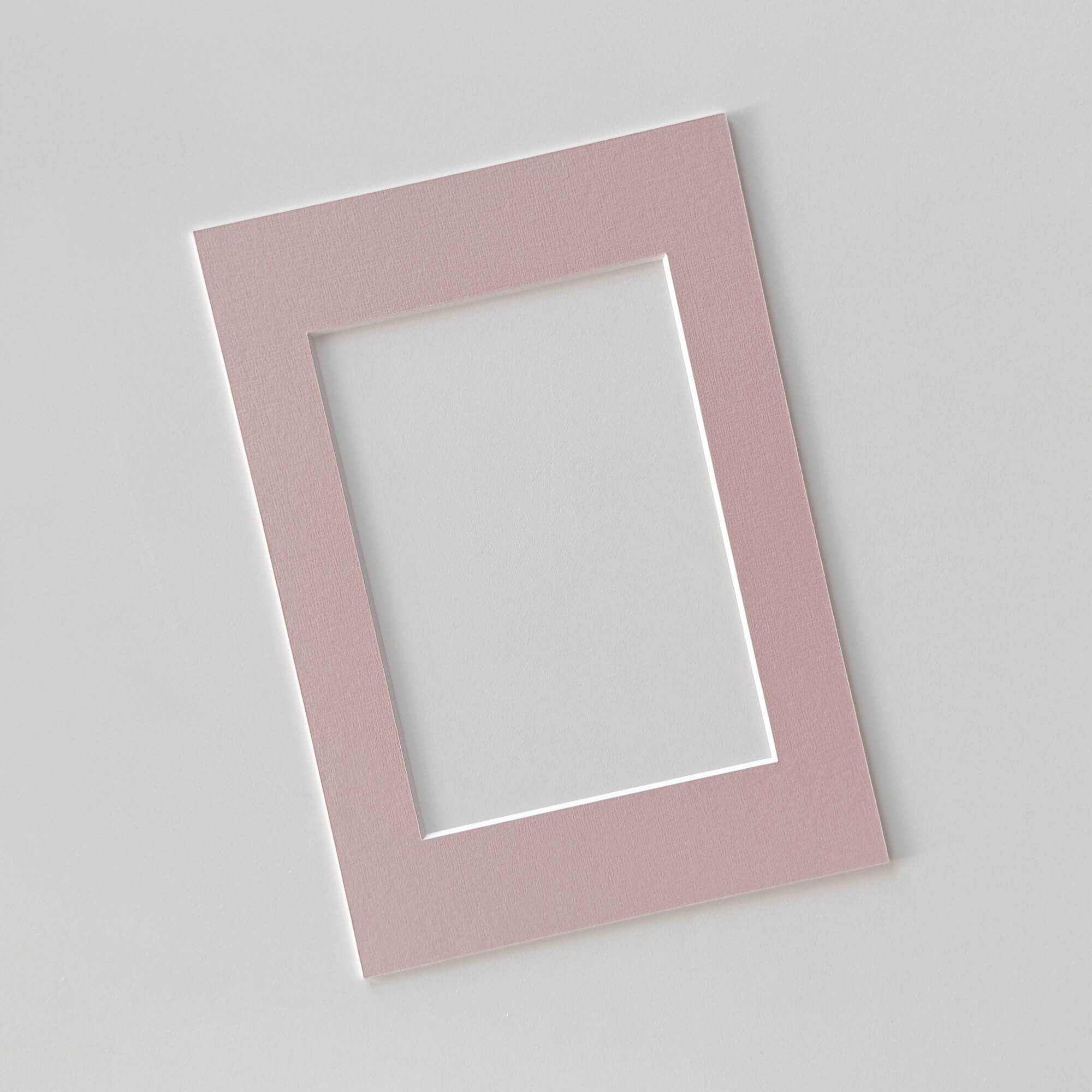 Varm rosa passepartout