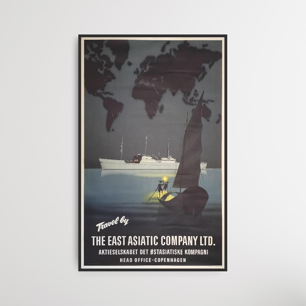 night-scene-east-astiatic-company-plakat