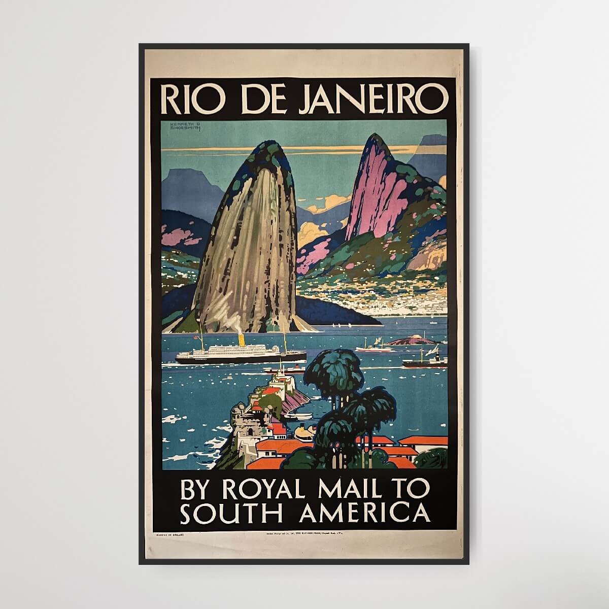 Rio de Janeiro - Royal Mail til Sydamerika